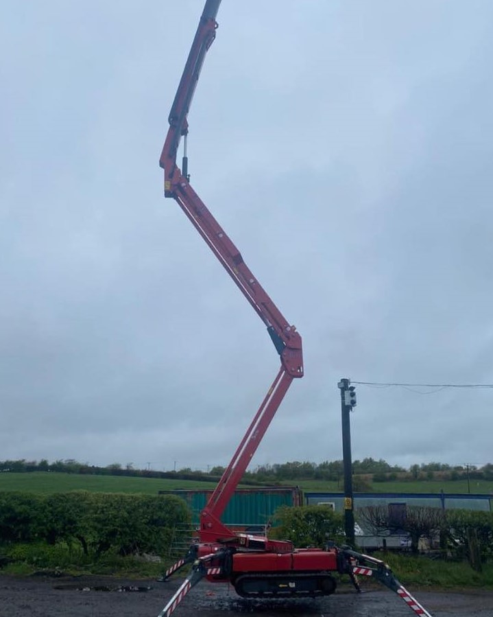 Spider Lift in action - Access Repair Services Ltd